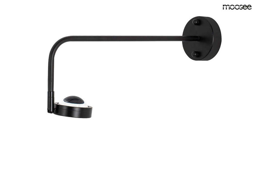 Lámpara de pared Axel negra