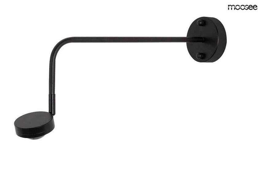 Lámpara de pared Axel negra