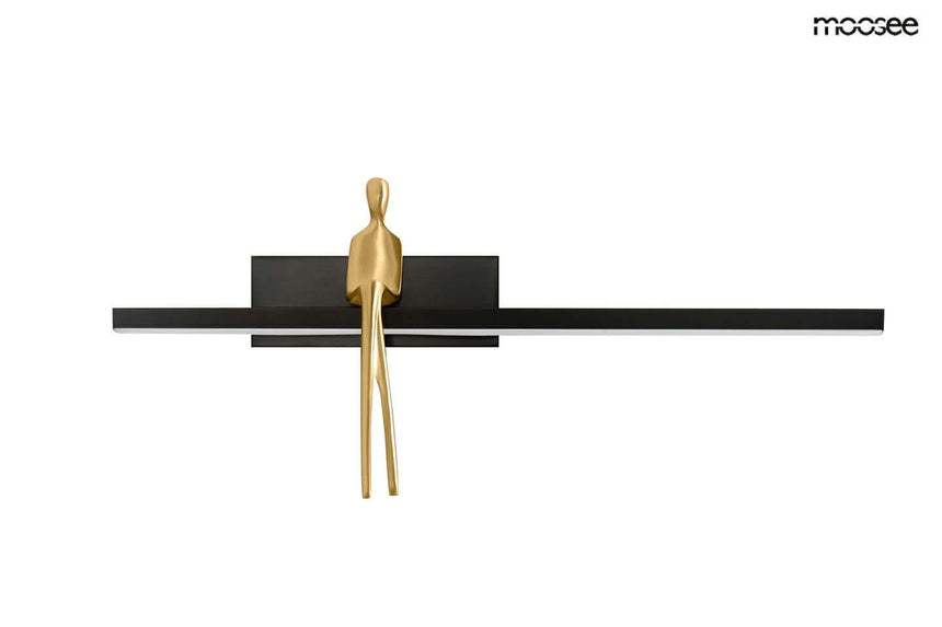 Lámpara de pared para niño negra