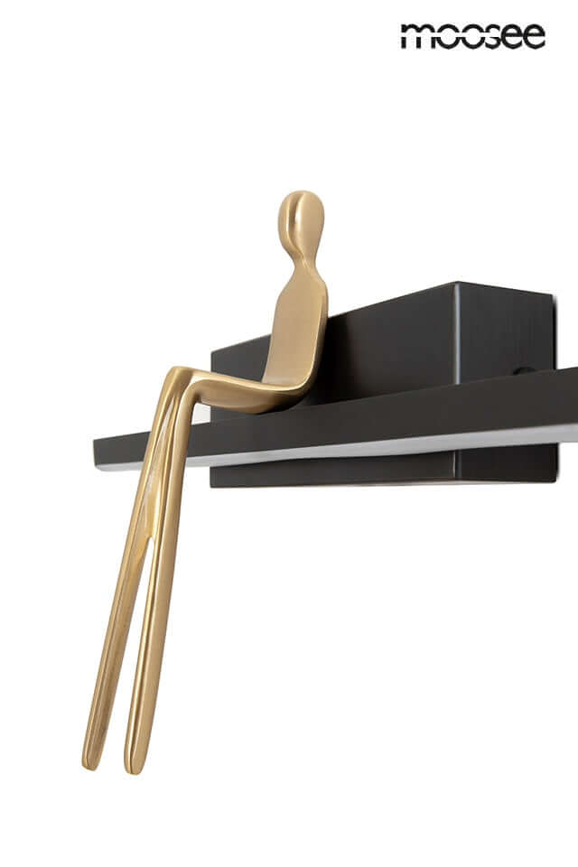 Lámpara de pared para niño negra