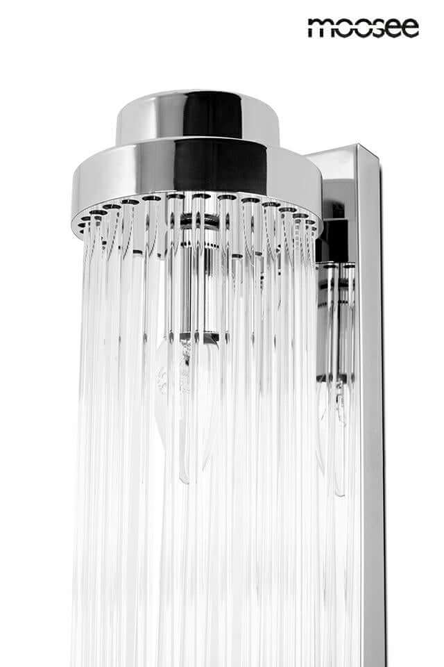 Column 40 fali lámpa ezüst