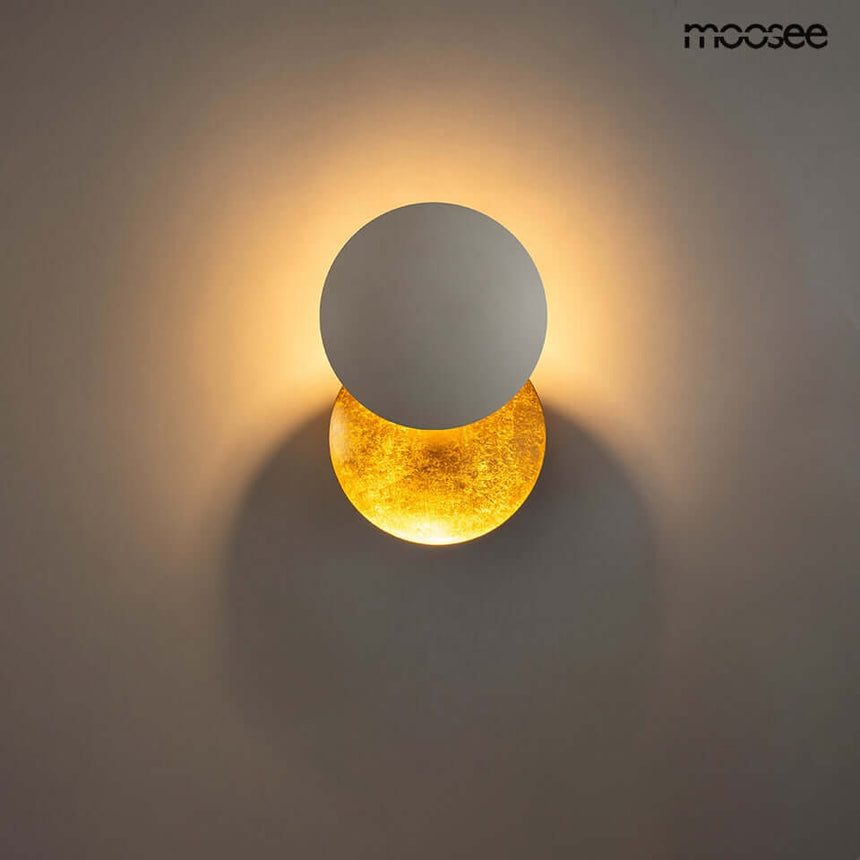 10. Eclise fali lámpa arany / fehér