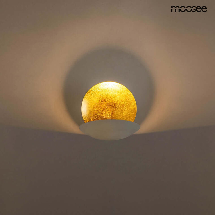 10. Eclise fali lámpa arany / fehér