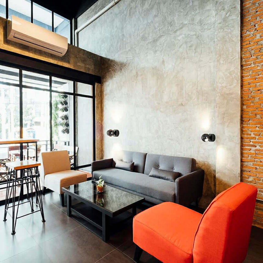 Eos fali lámpa fekete króm