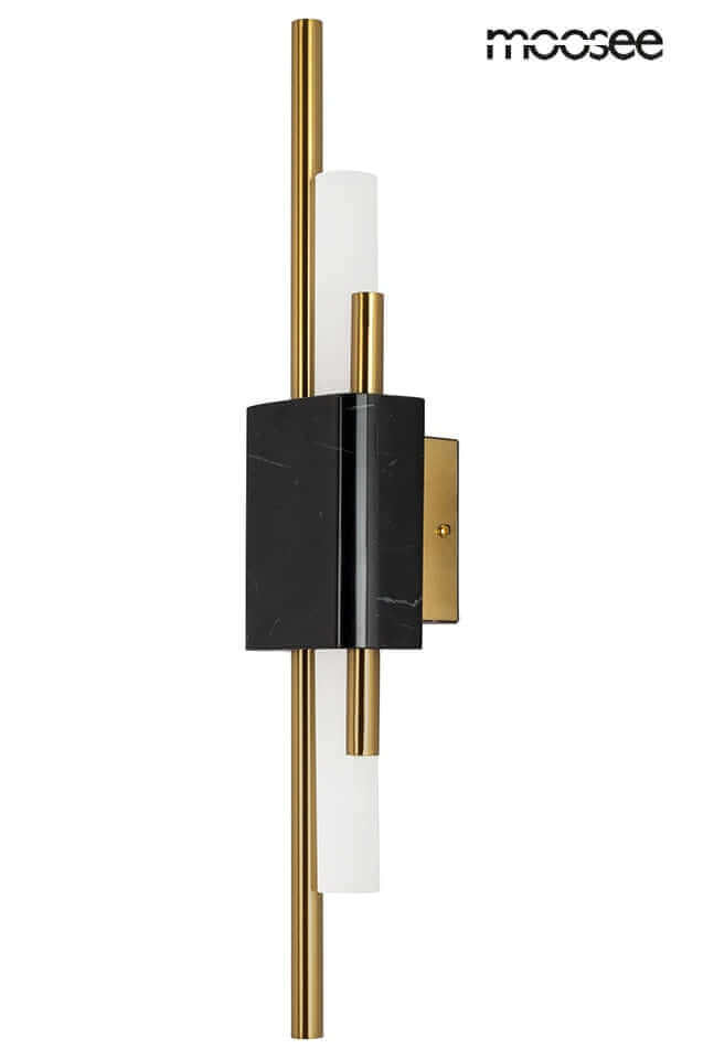 Evans fali lámpa fekete / arany