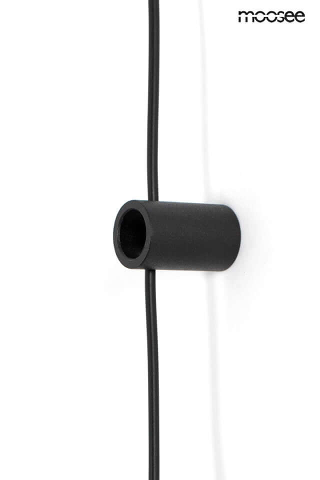 Flat fali lámpa fekete