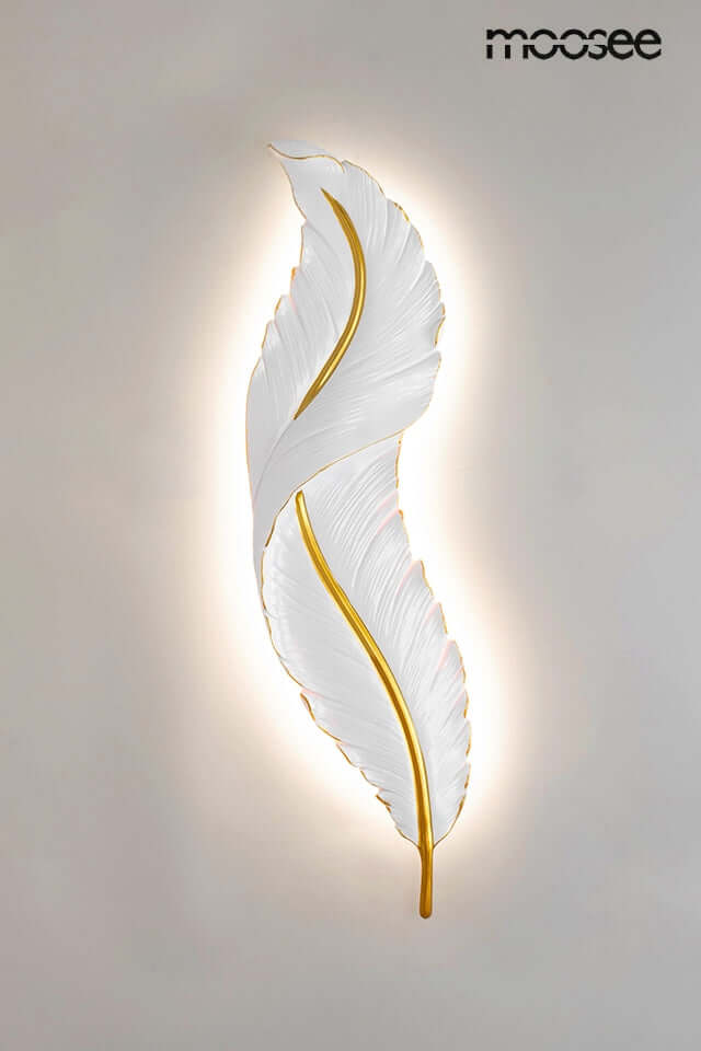 Ikar 60 fali lámpa fehér / arany