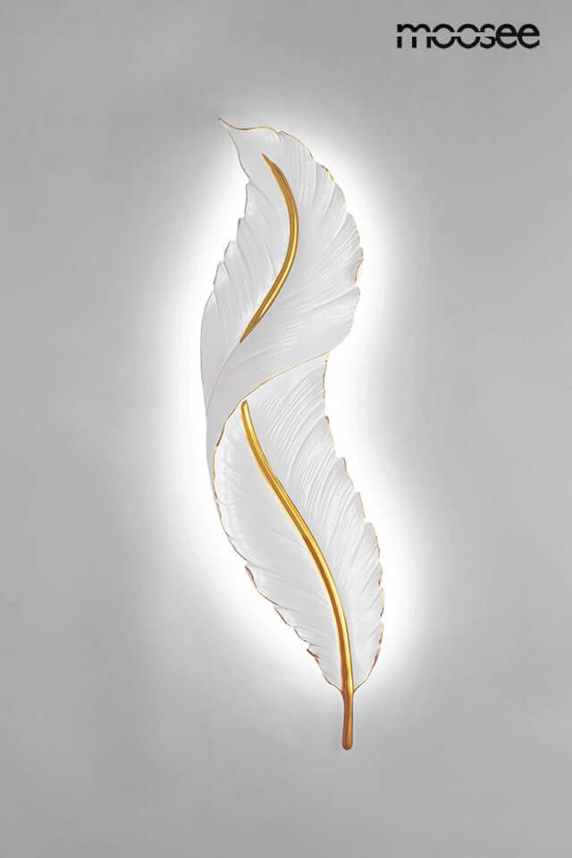 Ikar 60 fali lámpa fehér / arany