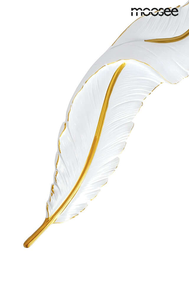 Ikar 80 fali lámpa fehér / arany