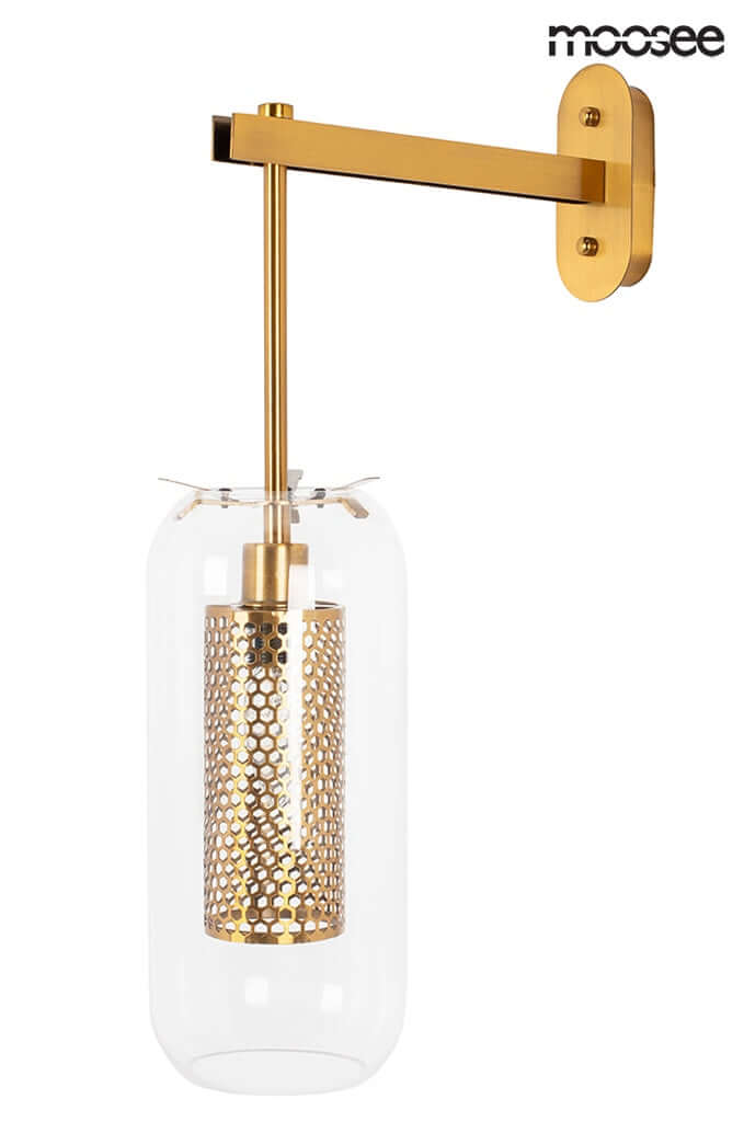 18. Lampion fali lámpa arany