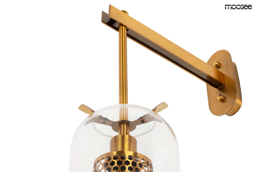 18. Lampion fali lámpa arany