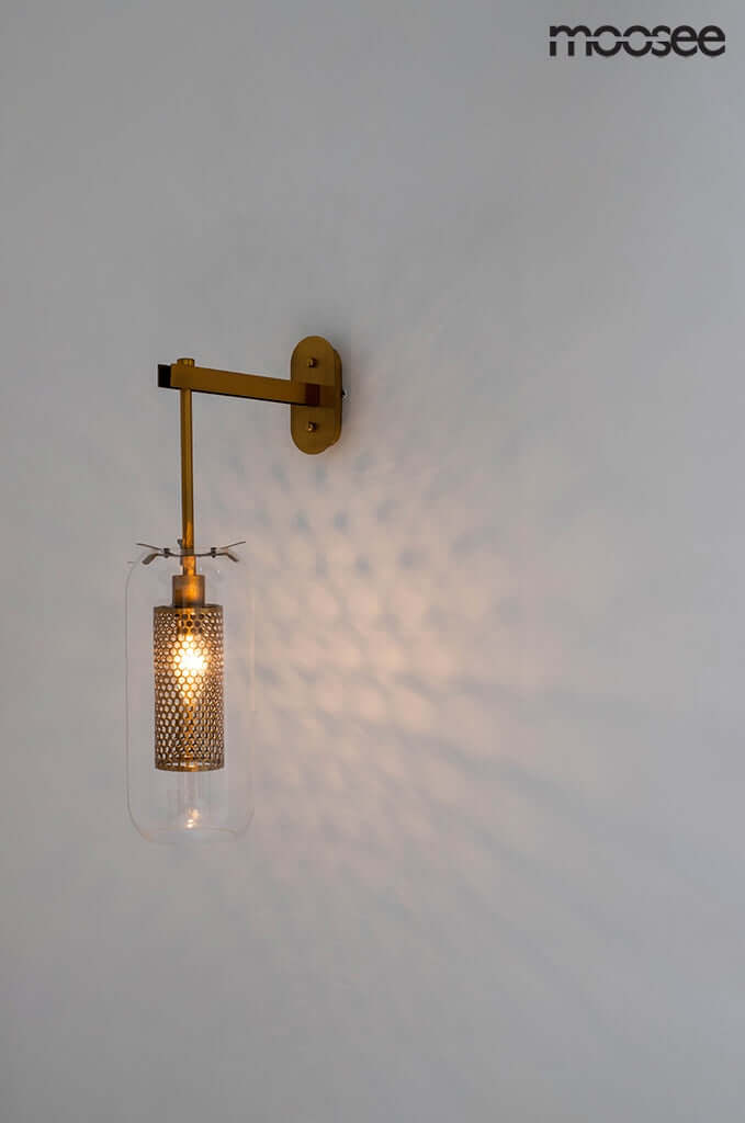 18. Lampion fali lámpa arany