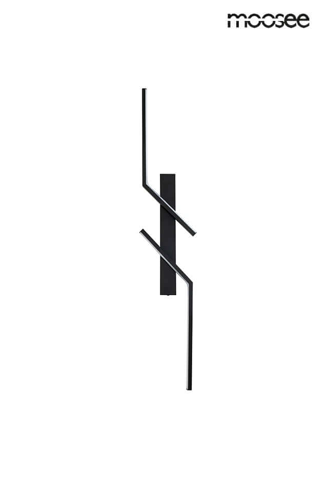 Maison 60 fali lámpa fekete