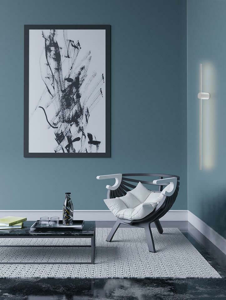 Ombre 120 fali lámpa fehér