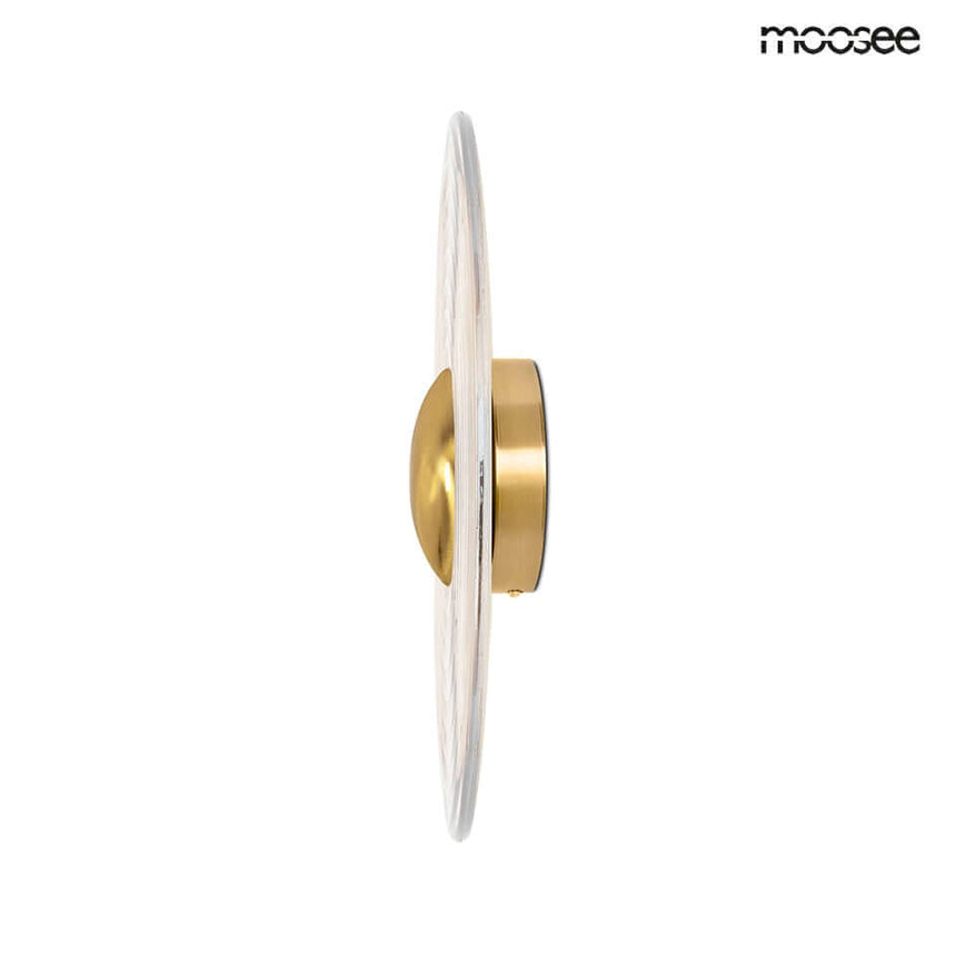 Onda fali lámpa arany