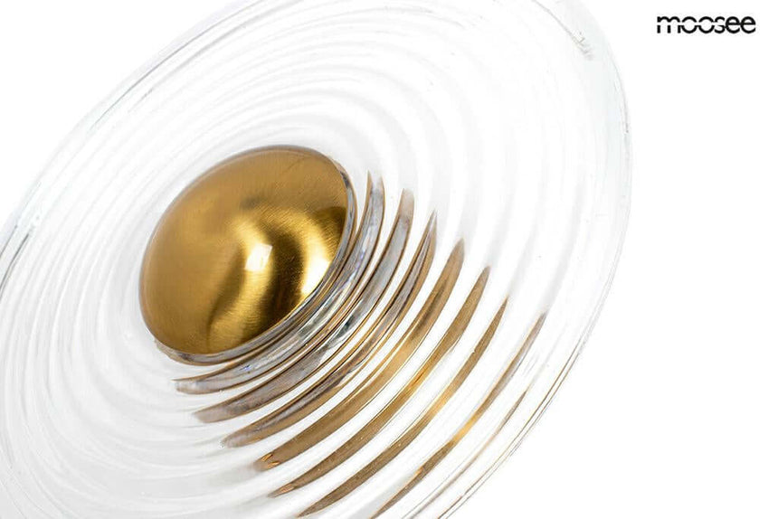 Onda fali lámpa arany