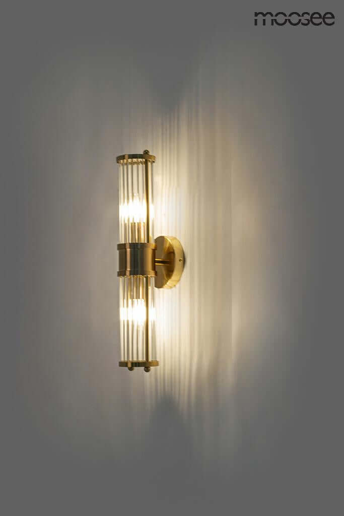 1. Pilar Twin fali lámpa arany