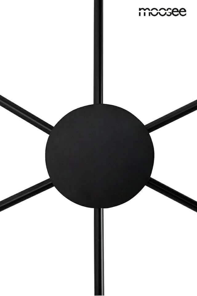 Lámpara de pared Shadow 6 negra