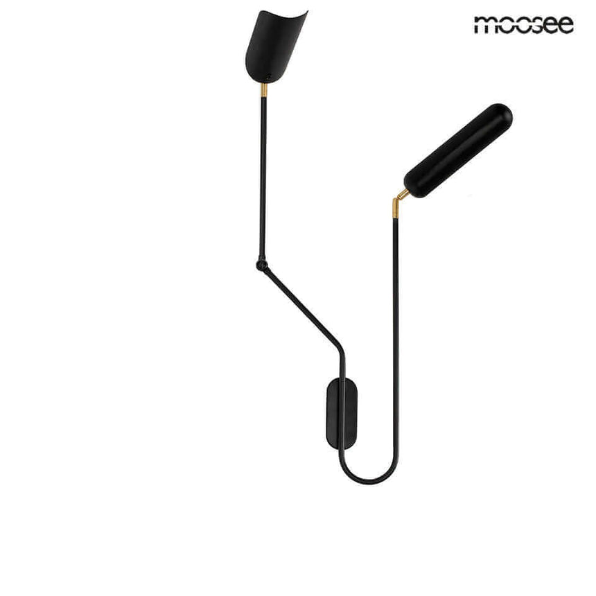 Tenta fali lámpa fekete