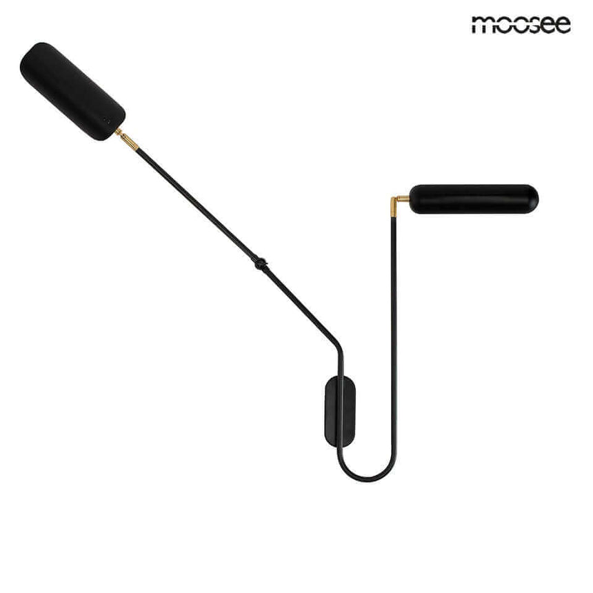 Tenta fali lámpa fekete