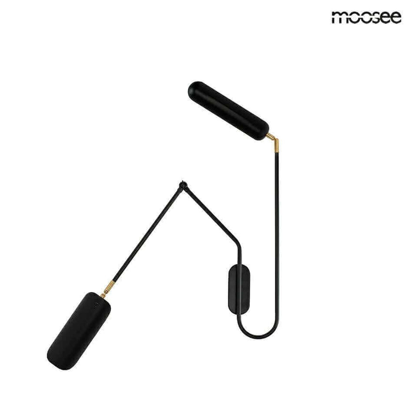 Tenta fali lámpa fekete