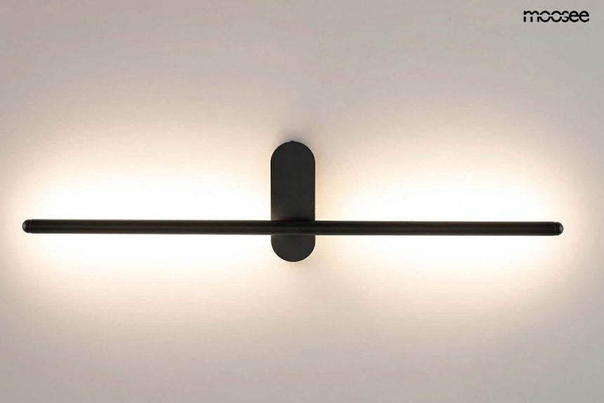 Tobia fali lámpa fekete