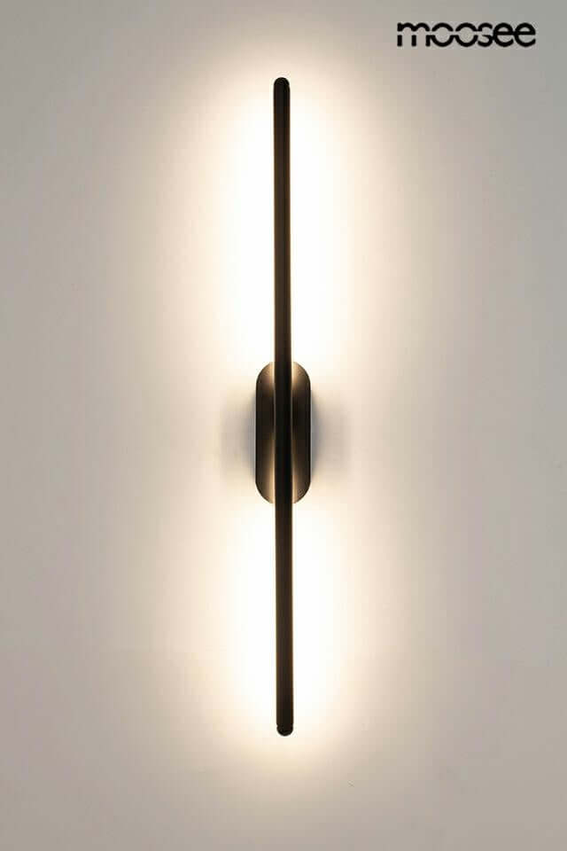 Tobia fali lámpa fekete