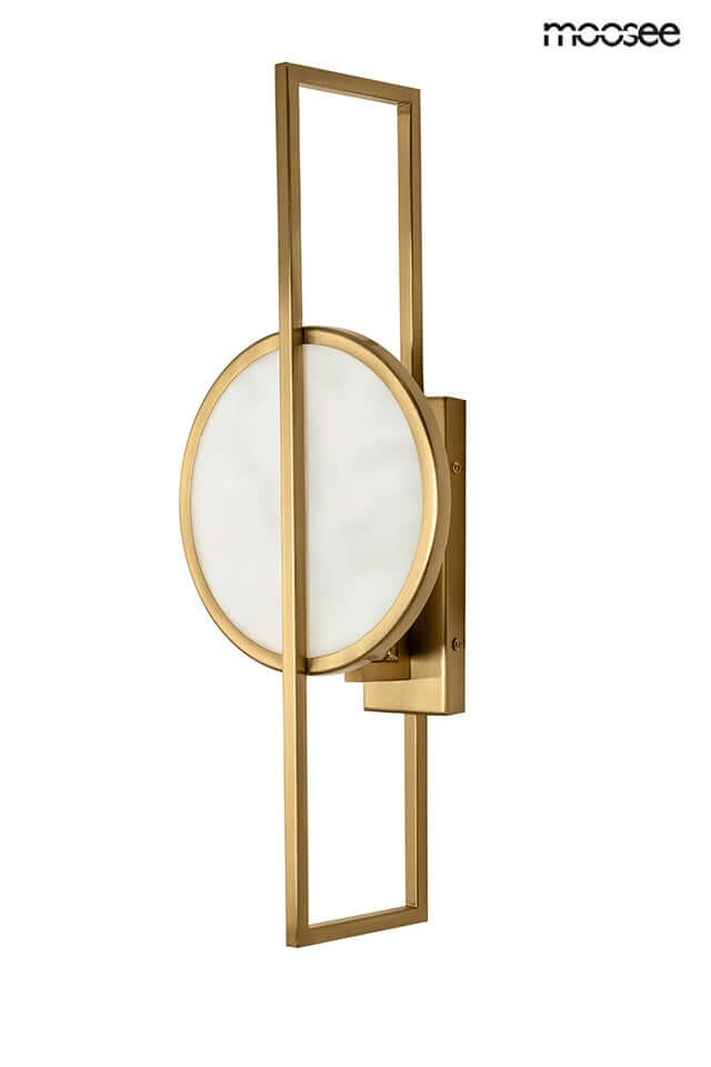 Troya fali lámpa arany