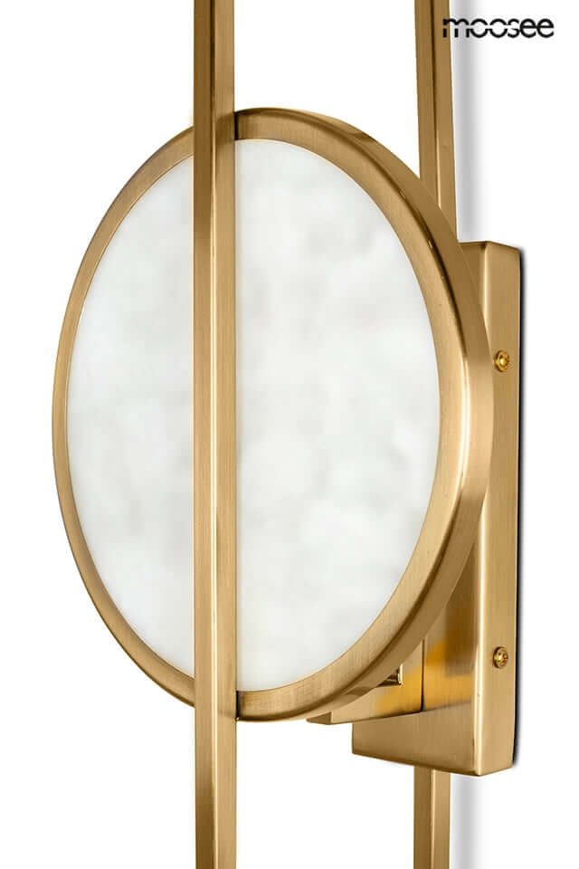 Troya fali lámpa arany