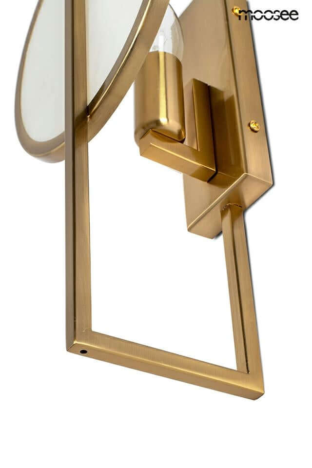 Troya fali lámpa arany