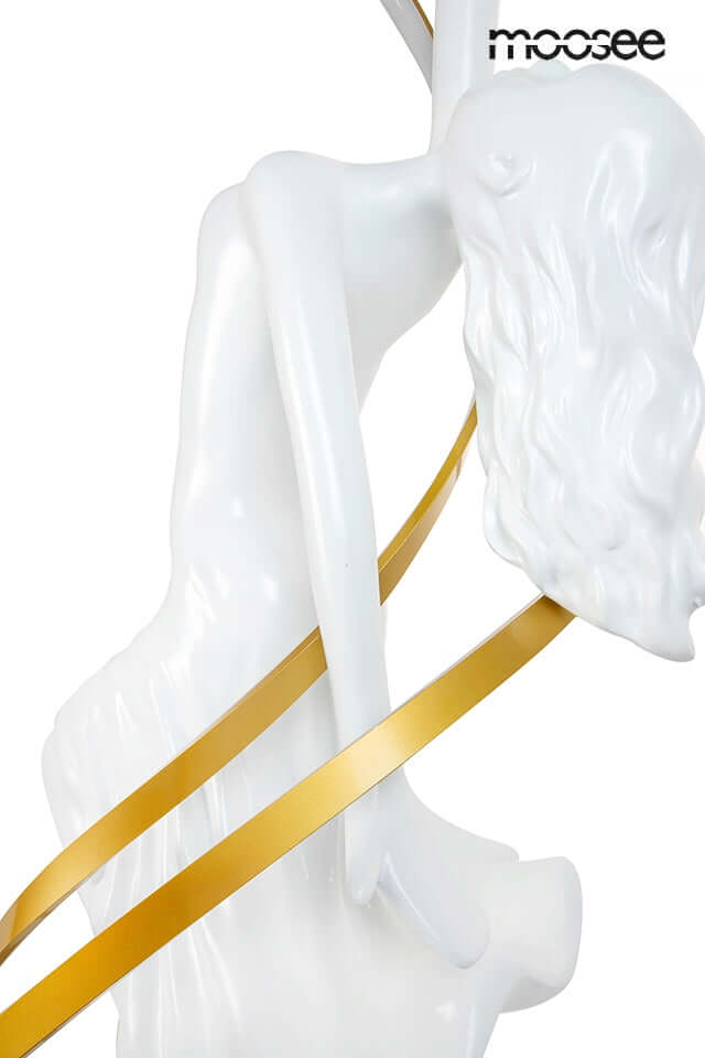 Lámpara de pie Dancing Queen blanca