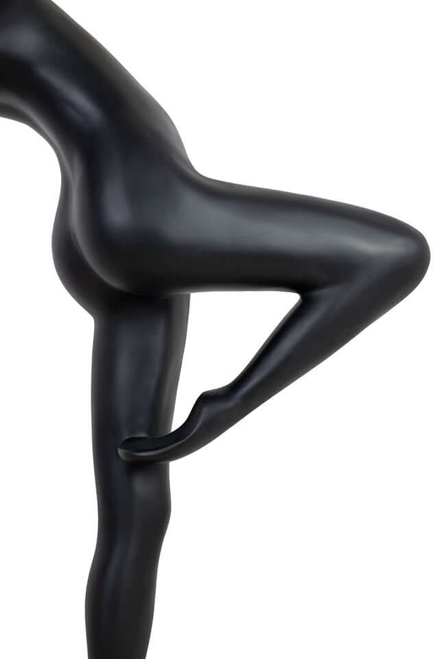 Lámpara de pie Human Acrobatic negra