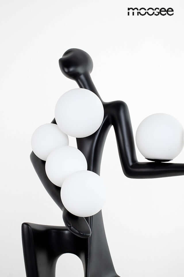 Lámpara de pie Human Dreamer negra