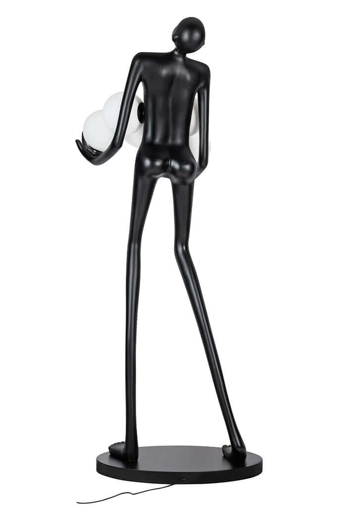 Lámpara de pie Human Premium – fibra de vidrio, vidrio