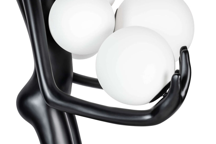 Lámpara de pie Human Premium – fibra de vidrio, vidrio