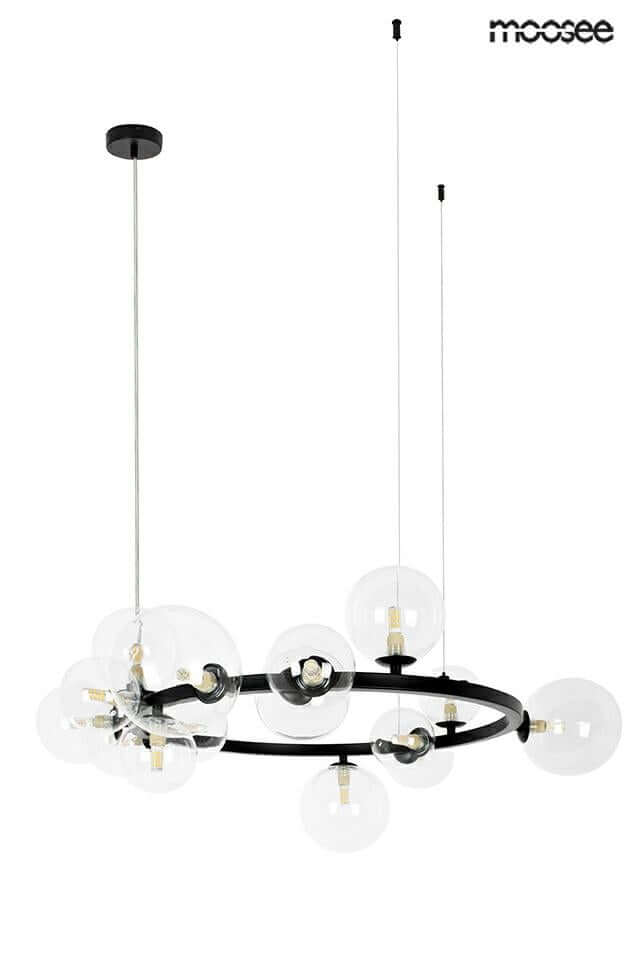 72. Lámpara colgante Alure 85 negra