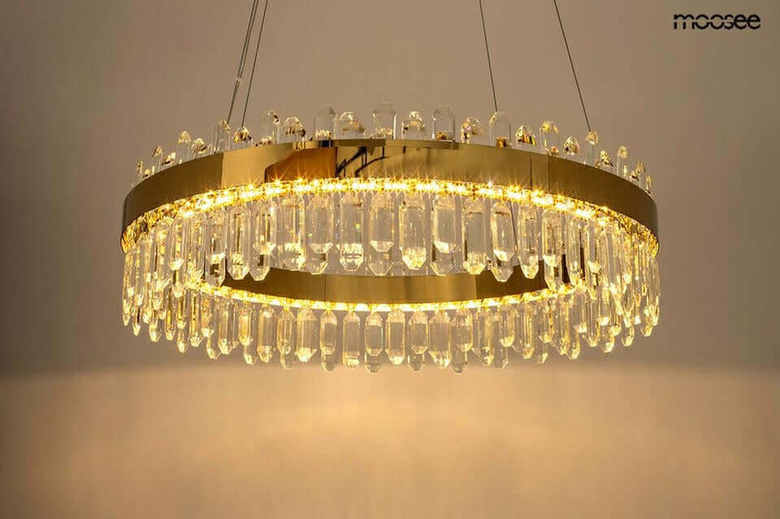 Lámpara colgante Amira 80 dorada