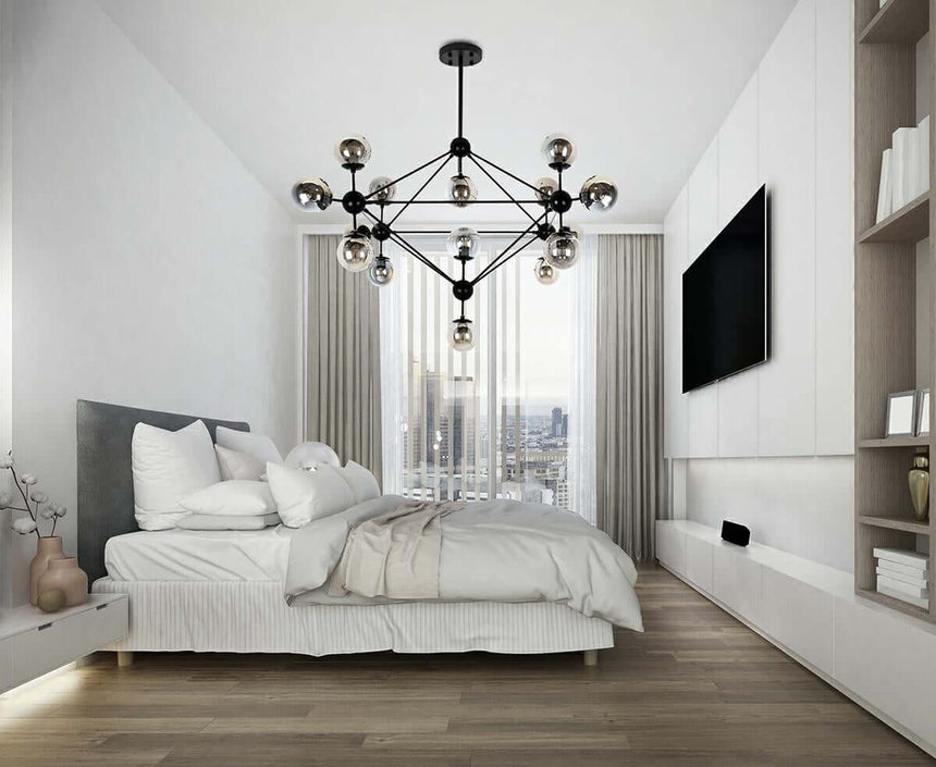 48. Astrifero 15 függőlámpa fekete