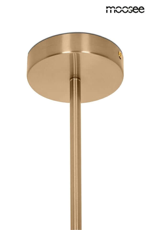 Lámpara colgante Aura 6 dorada