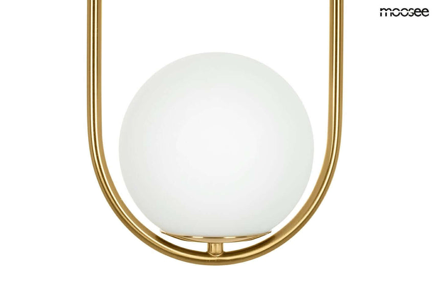 Lámpara colgante Aurelia Twin dorada