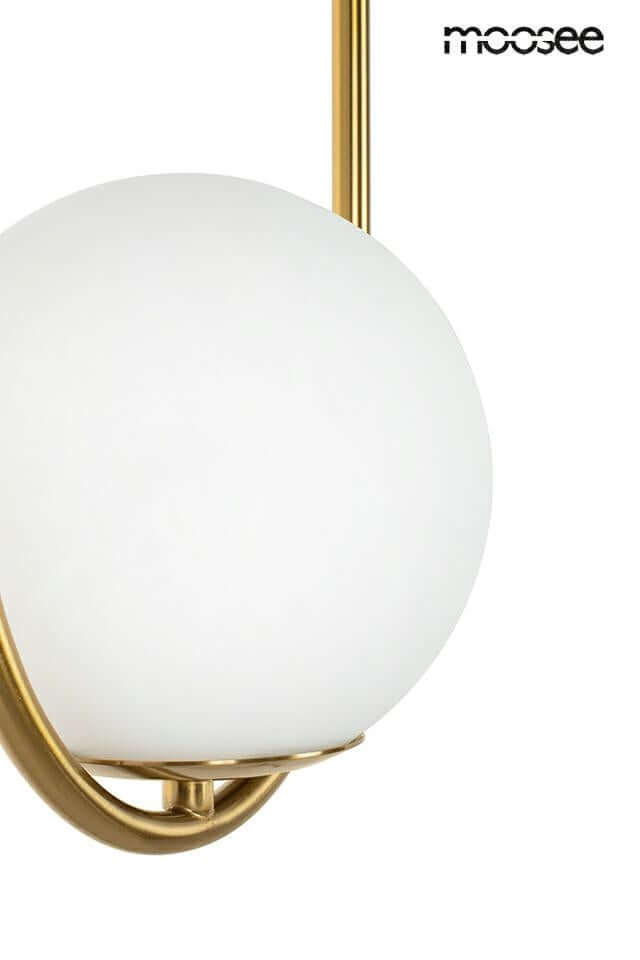 Lámpara colgante Aurelia Twin dorada