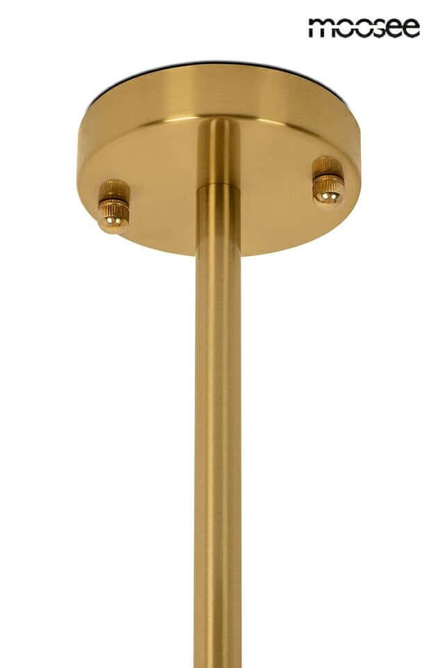 Lámpara colgante Bacardi dorada