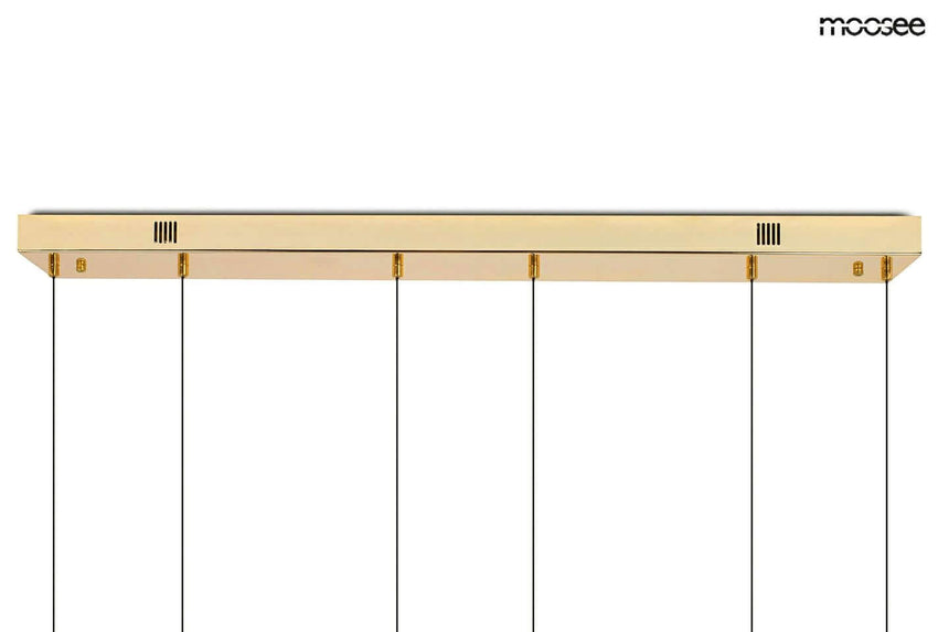 Lámpara colgante Bird Line dorada