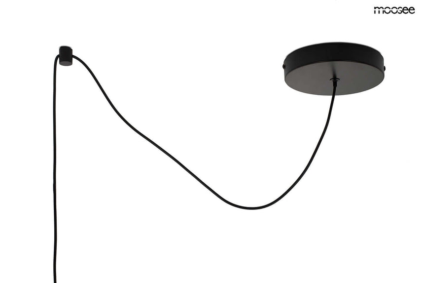 Lámpara colgante Bobbie negra