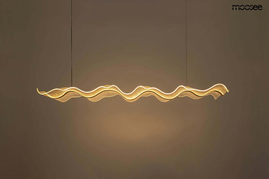 Lámpara colgante Breath 120 dorada