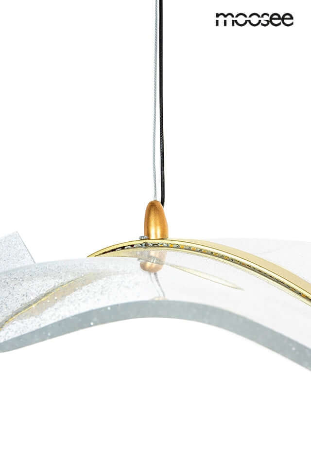 Lámpara colgante Breath 120 dorada