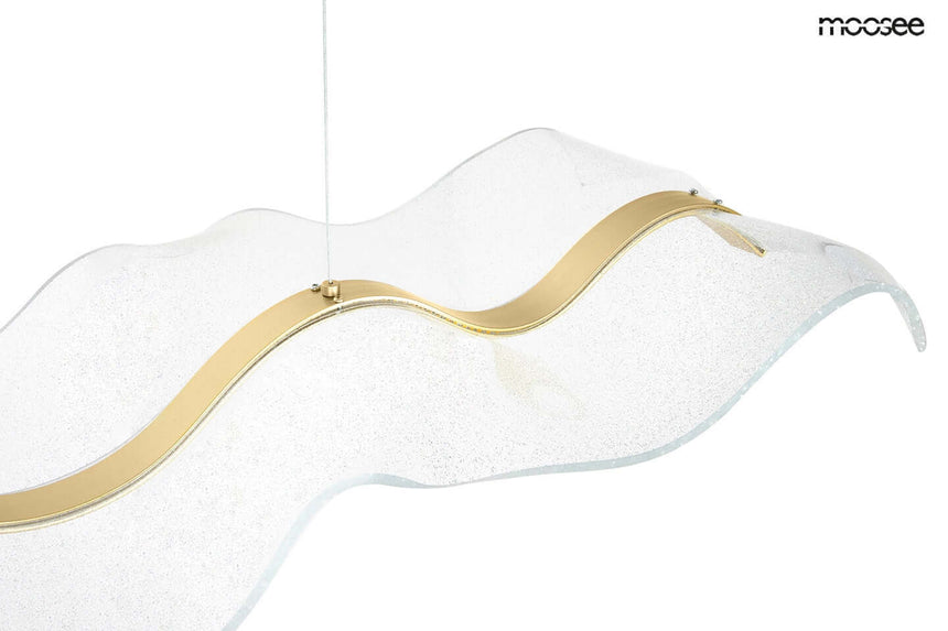 Lámpara colgante Breath 120 dorada