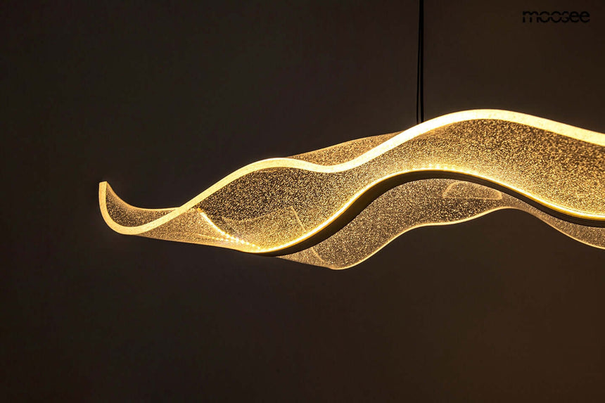 Lámpara colgante Breath 180 dorada