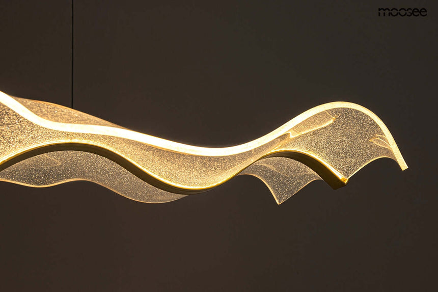 Lámpara colgante Breath 180 dorada