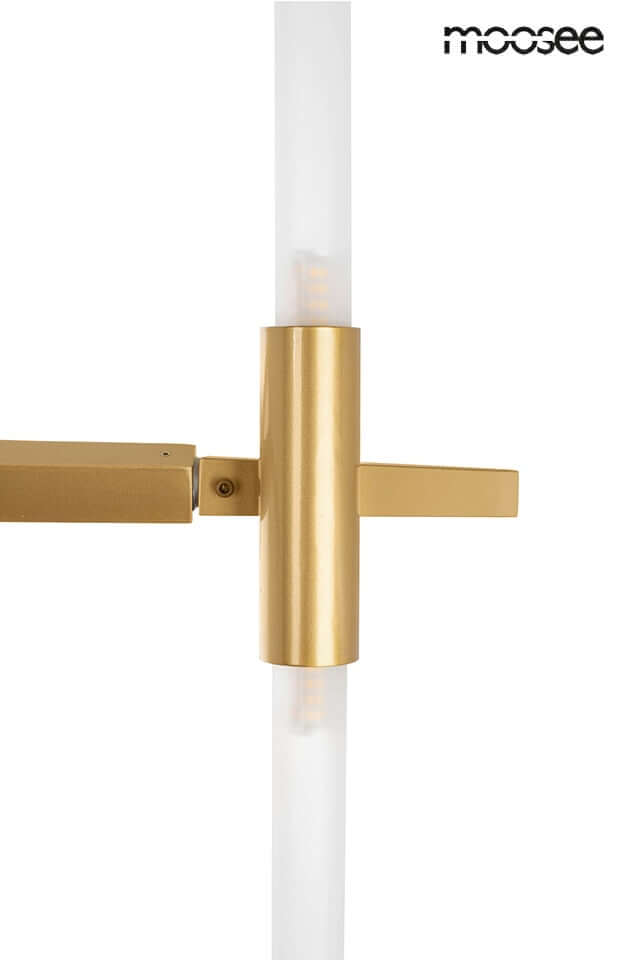 Lámpara colgante Candelabr 10 dorada